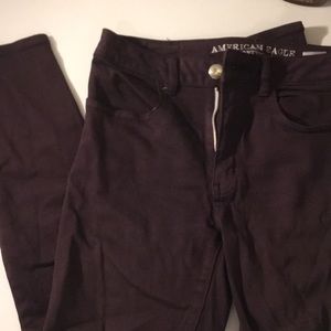 American Eagle high rise jegging crop